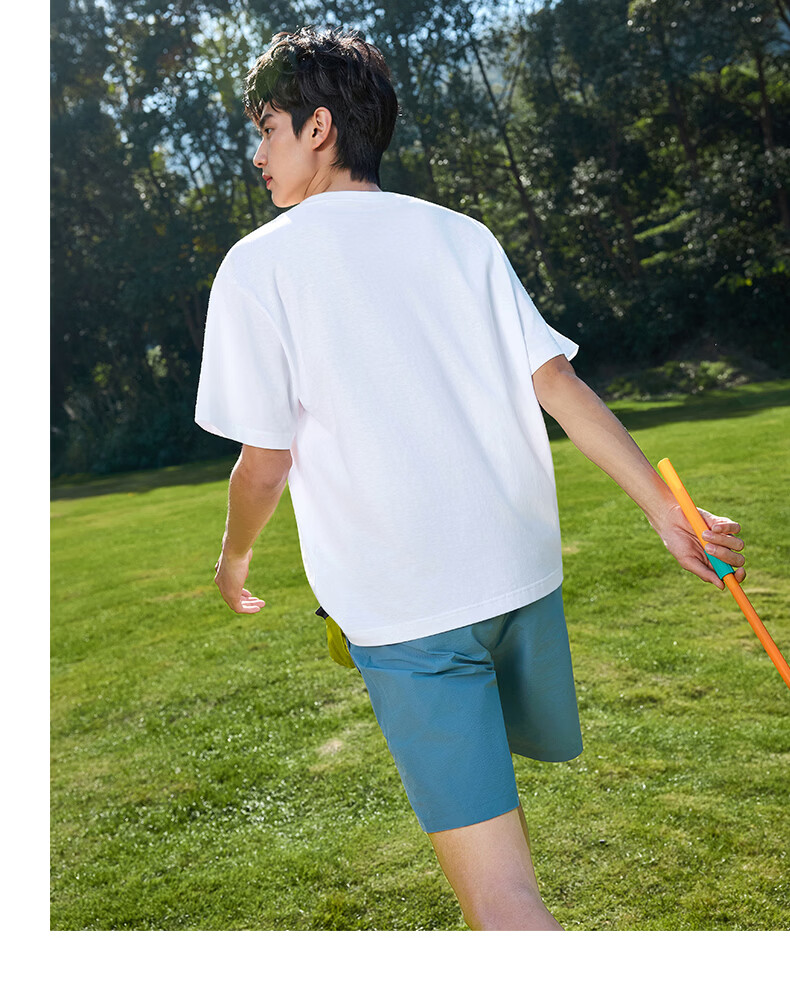361° Men's T-Shirt Spring Summer New Sports Casual Loose Fit Crew Neck Short Sleeve Top 652629112-2 15