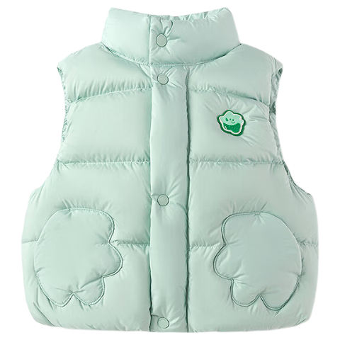 BALABALA Baby Down Vest Boys Loose Stand Collar Jacket 2025 Winter [Mall Same Style] 201425101103