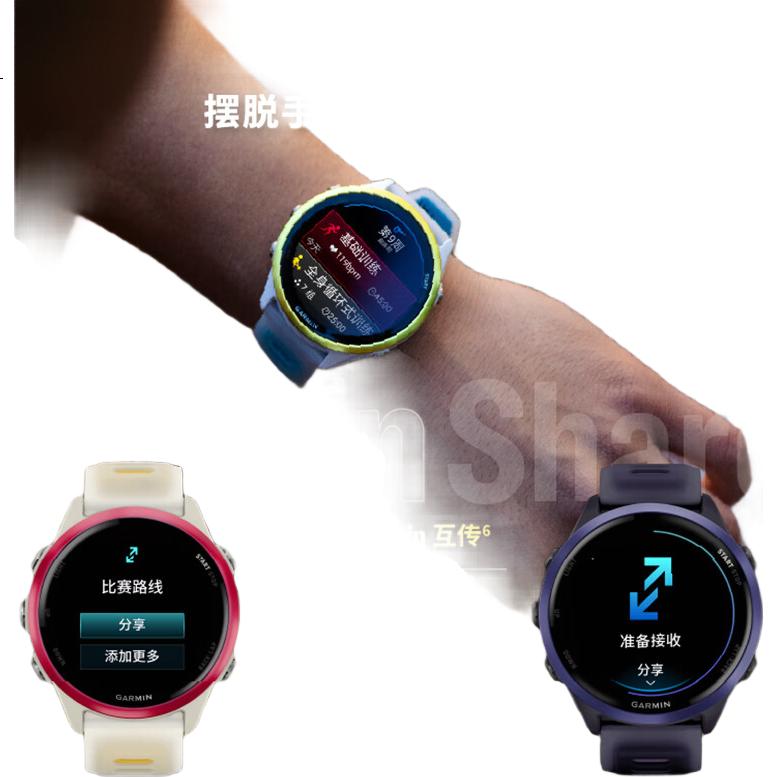 Смарт-часы GARMIN Forerunner 570 Speed Flame Yellow (47мм) с GPS, пульсометром для бега и спорта