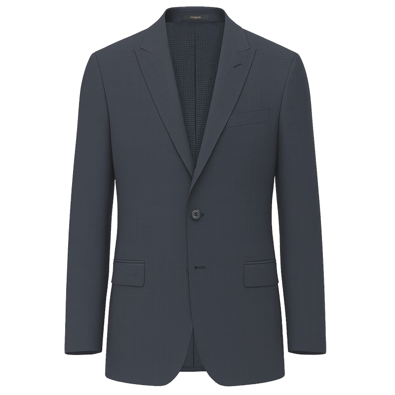 YOUNGOR Men's Spring Summer 2026 Dark Blue Suit Jacket VOTN210239FJY 180/100A