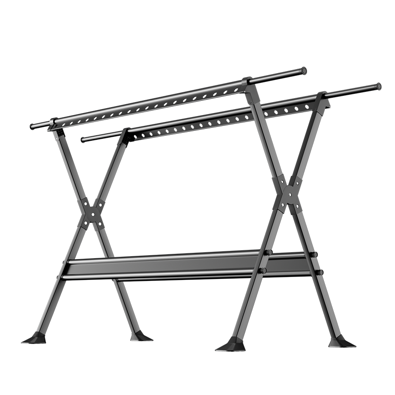 Fengshang Floor-Standing Foldable Clothes Drying Rack for Home Balcony and Bedroom