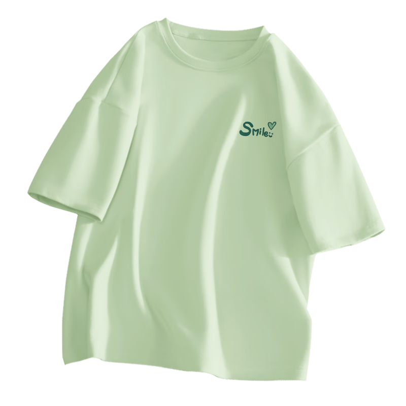 Urban Beauty Cotton Short Sleeve T-Shirt Women Summer 2026 New Small Size Loose Slim Fit Basic Half Sleeve Top