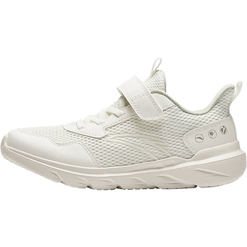 Anta Kids Sports Shoes 2026 Summer Breathable Mesh Girls Big Kids Energetic Running Shoes A22615577