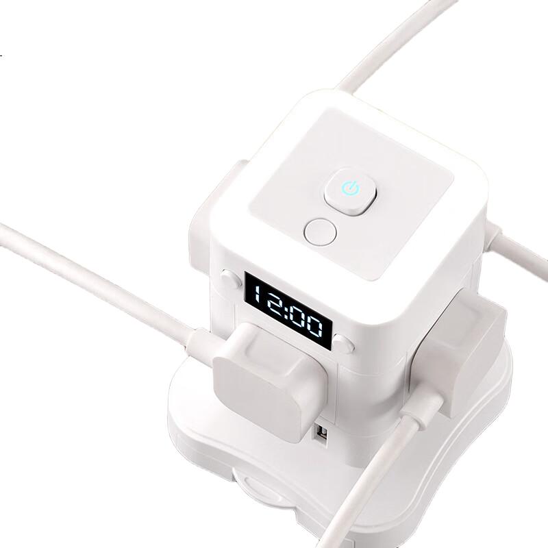 Удлинитель-разветвитель Sushiheermo с цифровым дисплеем, 8 розеток, 3 USB порта, ночной свет, 1.8 м