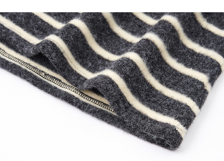 Demana Vintage Collegiate Style Winter Japanese Colorblock Crewneck Striped Loose Fit Sweatshirt for Women 14