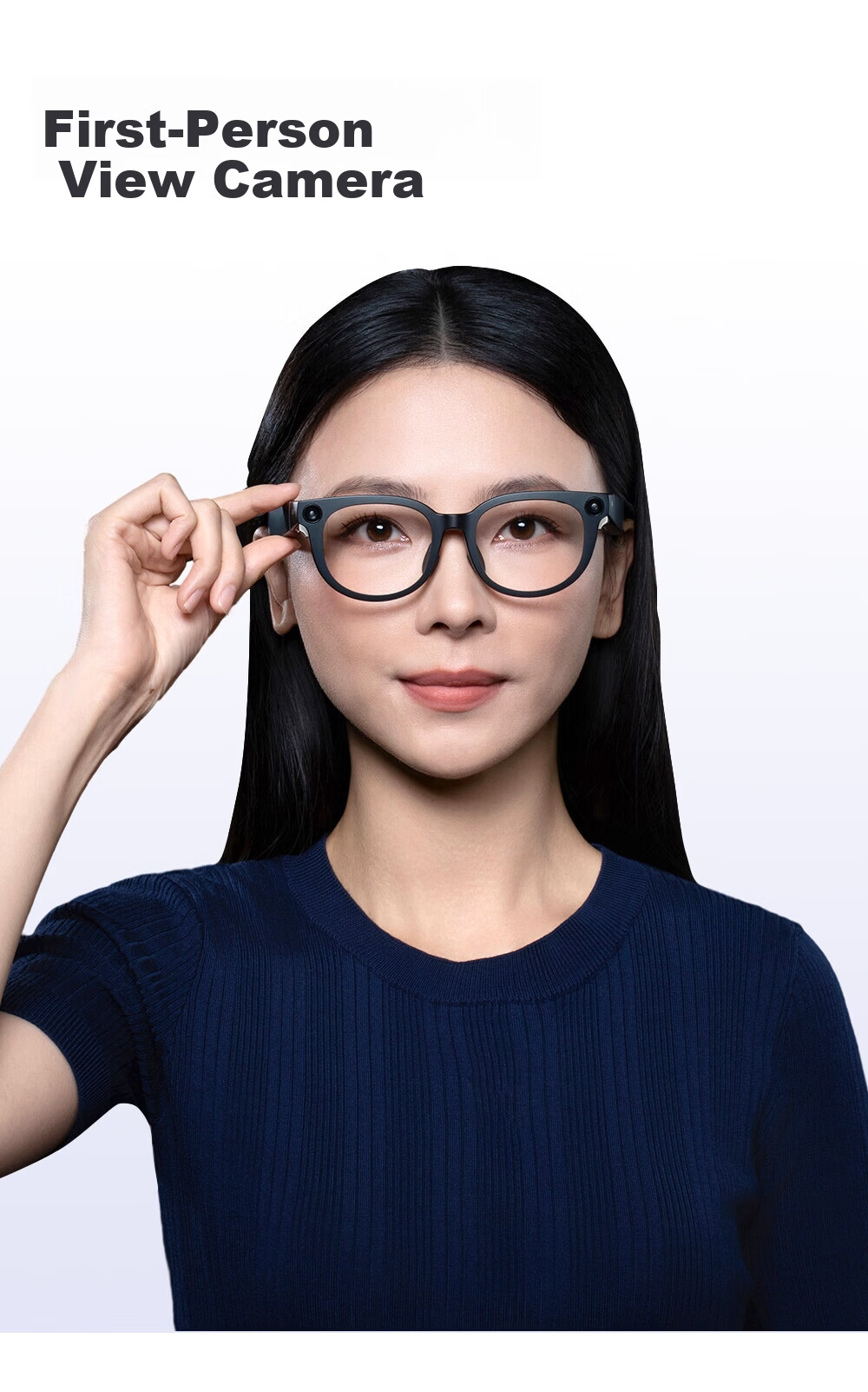 KTC AI Translation Smart Glasses Real-time Conversation Simultaneous Translator Xiaomi Alternative Portable Travel Meeting Assistant Bluetooth Recording Audio Glasses KTC-G1 9