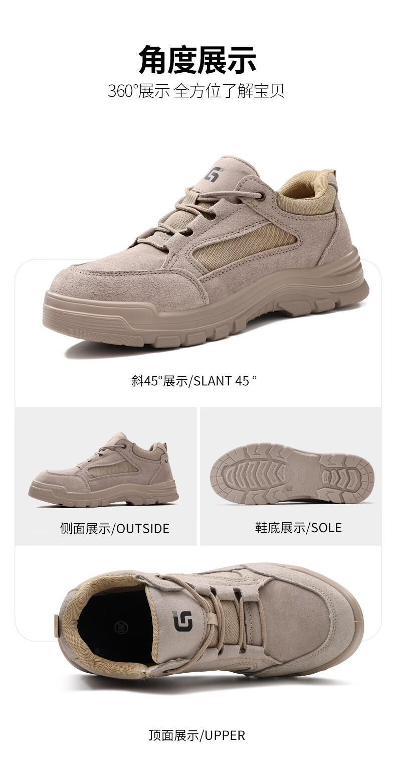 GUYISA Men's Safety Work Shoes Electrician Insulated 10KV Anti-Smash Anti-Puncture Wear-Resistant Comfortable Safety Shoes 5115NKVT Size 36 6