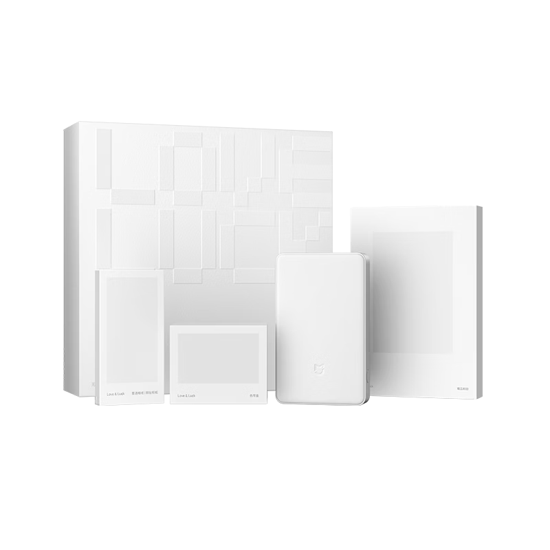 Xiaomi Mijia Pocket Photo Printer Pro Memorial Gift Box AR Video Dye-Sub HD Lamination Portable Easy-to-Use Bluetooth Pocket Instant Camera New Year Gift