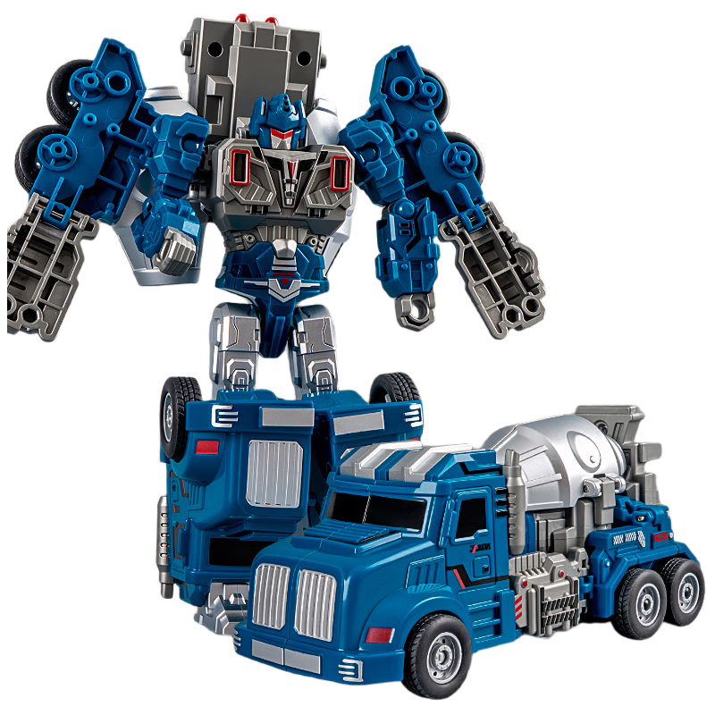 Lankupa Kids Toy Car King Kong Transforming Robot Mecha Engineering Vehicle Toy for Boys Ages 6-12 Birthday and Back-to-School Gift
