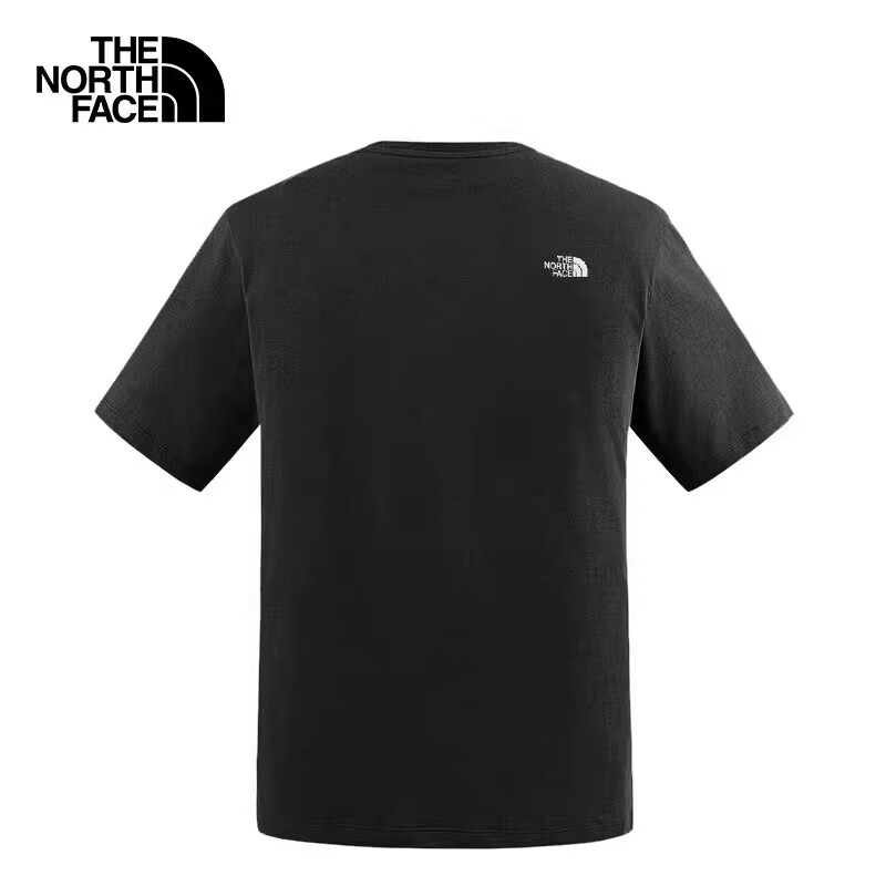 The North Face Unisex Short-Sleeve T-Shirt, Outdoor Breathable And Skin-Friendly, 8GWE, Black/JK3, 2XL