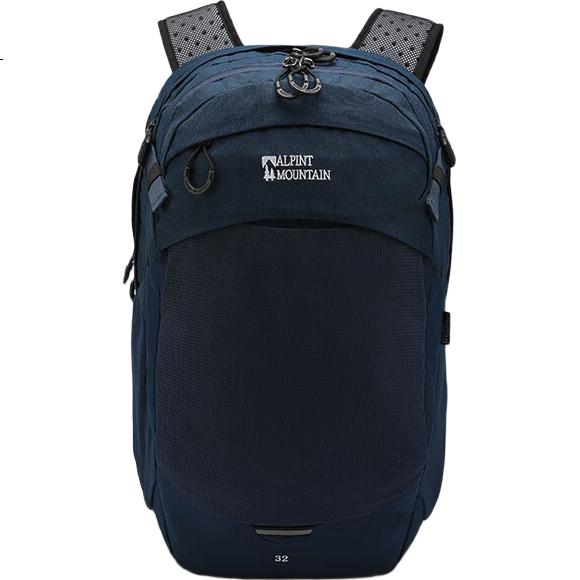 Рюкзак ALPINT MOUNTAIN Er'mengduo 32L, туристический, для ноутбука, для города, синий