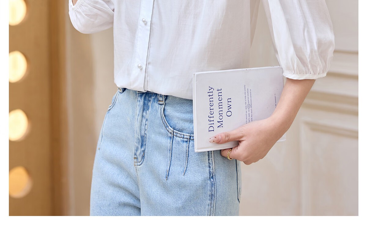 Halo Queen Women's Short Sleeve V-Neck White Shirt Summer Interview Professional Commuter Blouse H52S013 31