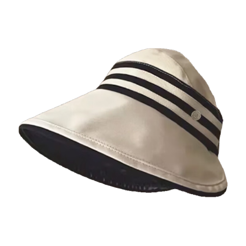 Zhenxiang Women's Large Brim UV Protection Sun Hat Summer Spring Open Top Face Slimming K185