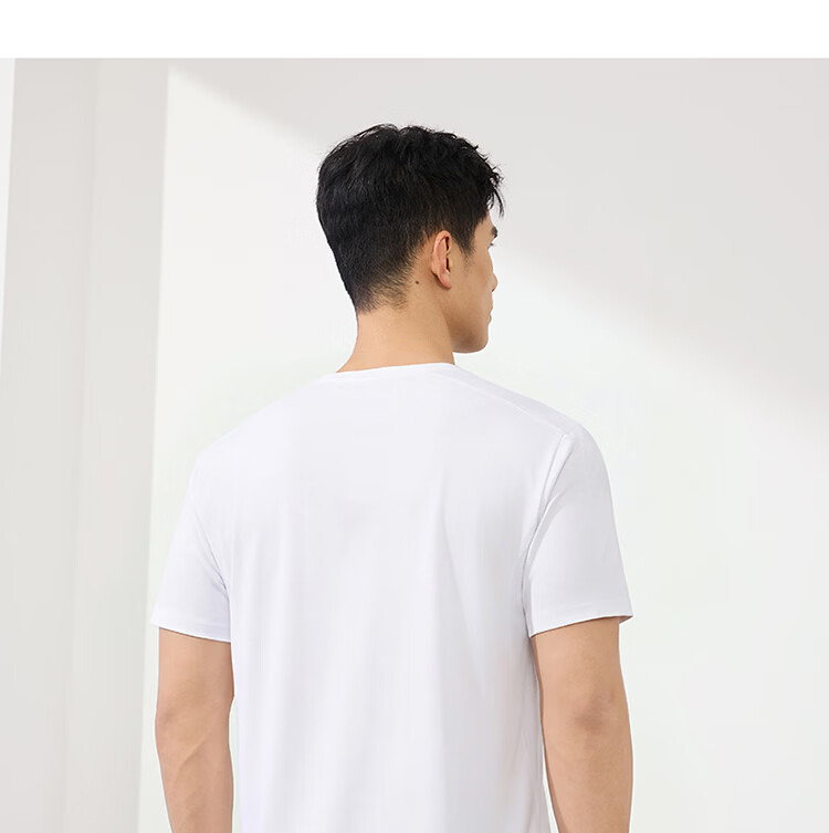 361° Men's T-Shirt Spring Summer New Quick-Dry Loose Fitness Sports Casual Short Sleeve Cool Top 652624124-6 17