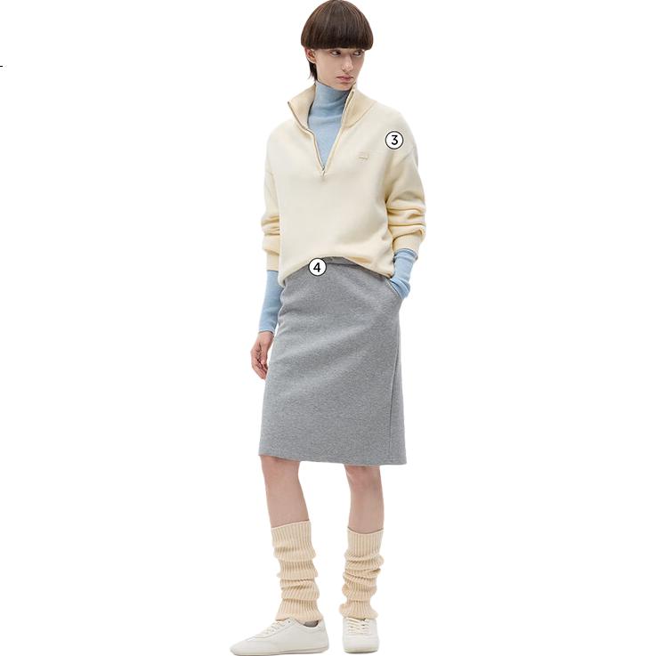 Bananain Repi502++ Unisex Thermal Half-Zip Pullover Sweater Autumn Winter Warm Base Layer Long Sleeve Top