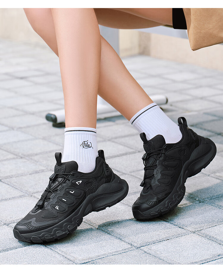 FILA Official Women's Mushroom Dad Sneakers 2026 Spring Casual Sports Shoes 17