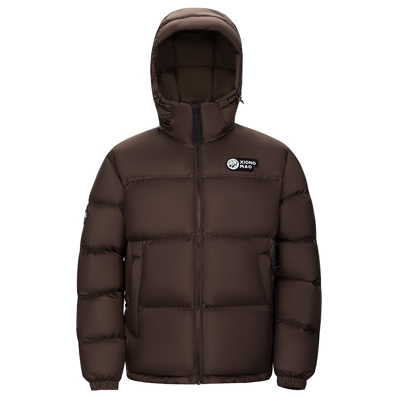 Xiongmao Zhang Yuxi Same Style [Bubble] down Jacket for Men And Women, Autumn And Winter Thickened Warm Hooded Puffer Coat 144Y5