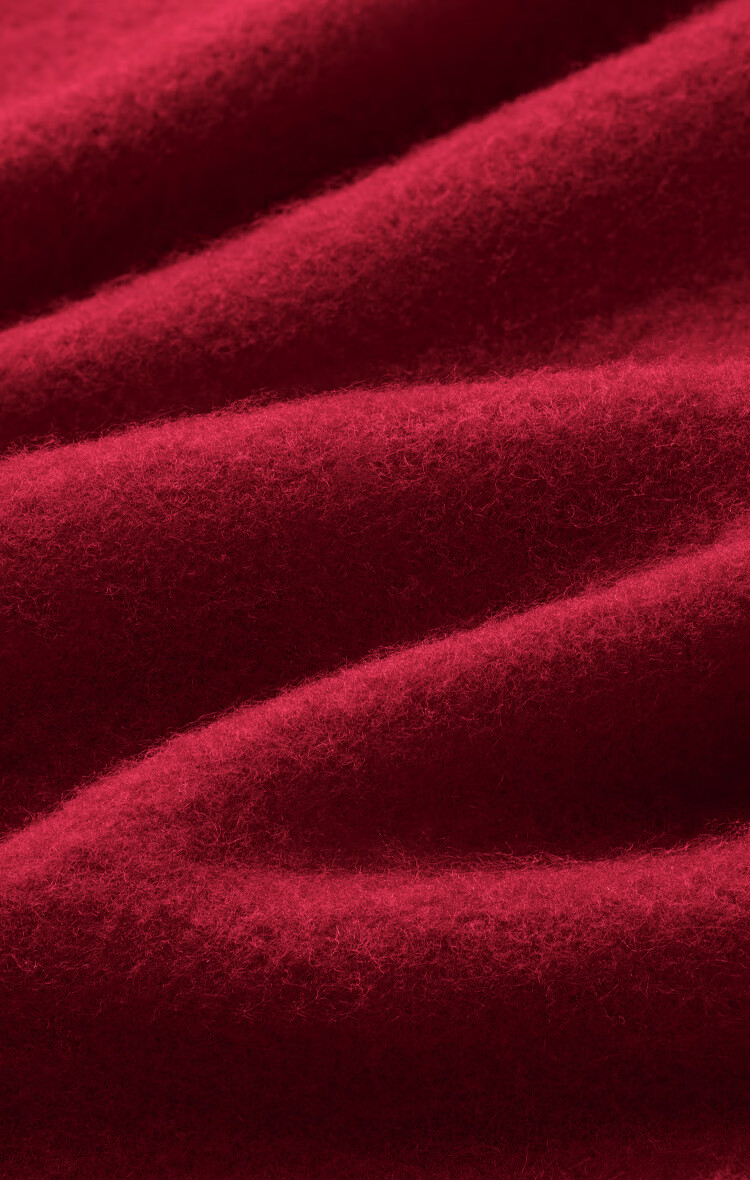 Beneunder Scarf Red Wool Warm Shawl Gift Box for Girlfriend Elders Women's Day Birthday Year of Birth Celebration 8