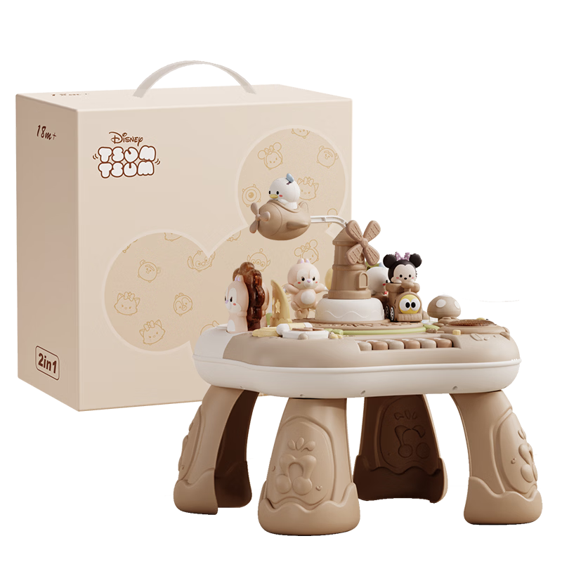 Disney Toddler Toy 1-3 Years Game Table Baby Electronic Piano Multifunctional Early Education Educational Baby Birthday First Year Gift