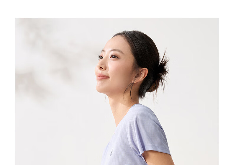 361° Women's T-Shirt Spring Summer Sports Quick-Dry Loose Casual Running Crew Neck Short Sleeve Top 662624117D-8 9