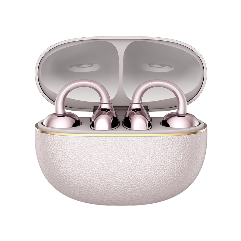 Honor Choice Clip-On Earphones 2 Pro [Goddess Festival Gift Box] Zhang Yuxi Edition Bluetooth Earphones Comfortable Clip Design Long Battery Life High-Quality Noise Cancelling Rose Gold