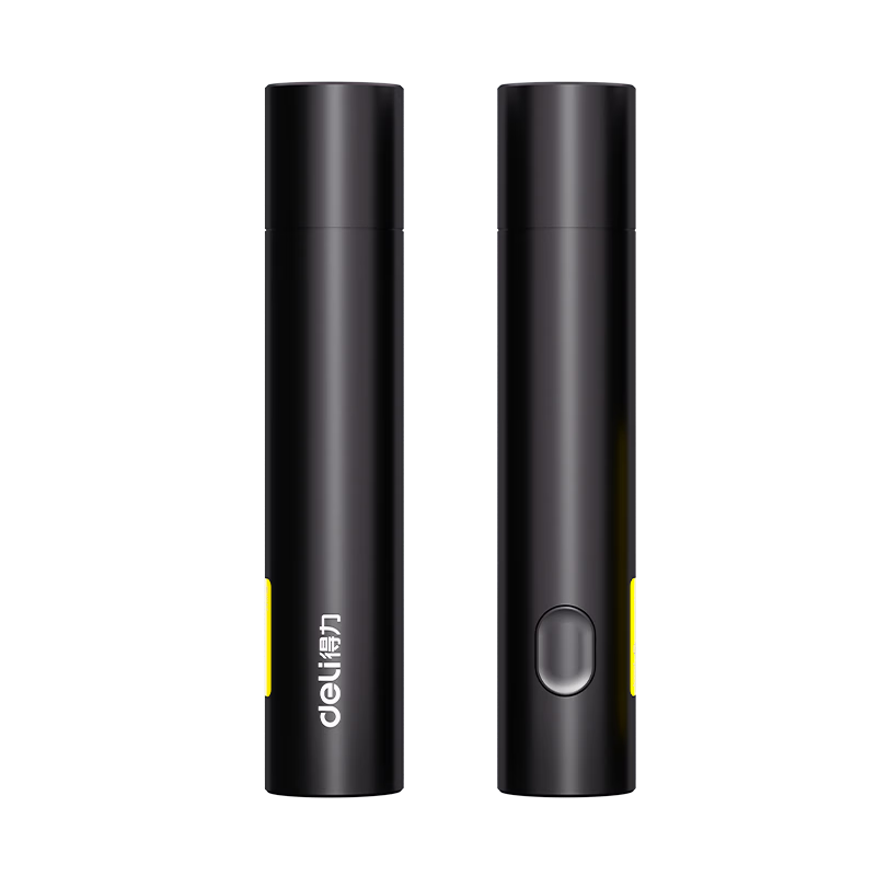 Deli Wood-style UV Light Ultraviolet Flashlight Upgraded 1500mAh Large Capacity Cat Ringworm Lamp Jade Identification Fruit and Vegetable Fluorescent Agent Detection Pen Anti-counterfeit Banknote Veri