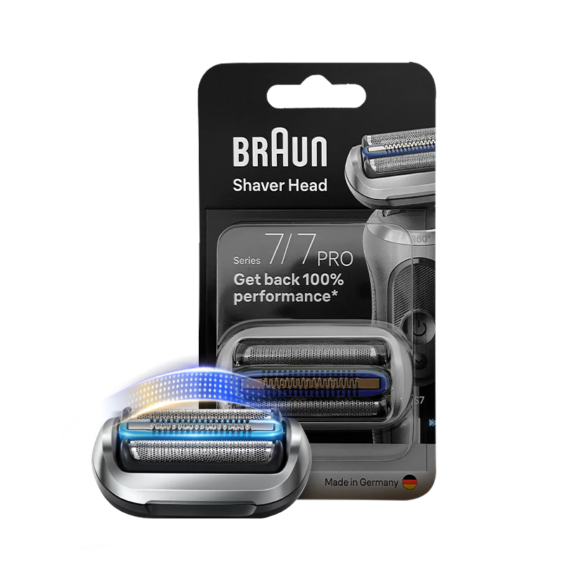 BRAUN Electric Shaver Accessories 7 Series 75s Silver Foil and Cutter Combo