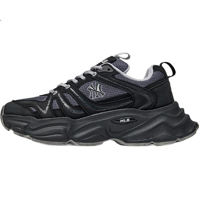Кроссовки унисекс MLB Wave Dad Sneakers, версия Zhang Linghe Star Edition, спортивные, 3ASHCC35N-50BKS
