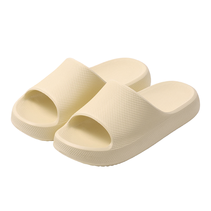 Mercury Home Textile Plain Pattern Women's Summer Indoor Soft Sole Simple Non-Slip Bathroom Shower Couple Beach Slippers Men
