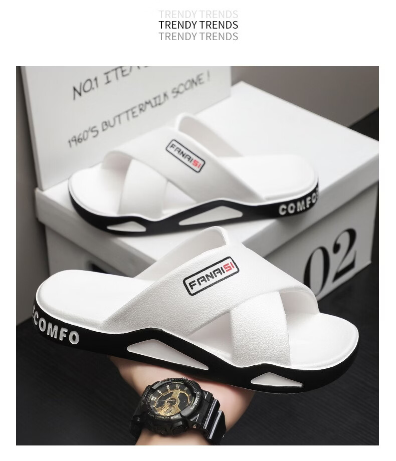 YUZHAOLIN Men's Fashion Sports Beach Slippers Comfortable Soft Sole Sandals 9