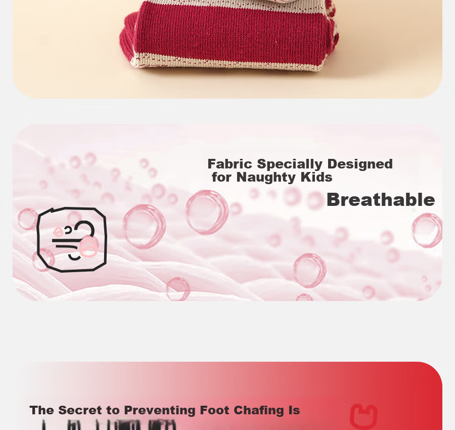 Mianqixiong New Year Red Socks for Zodiac Year Children's Socks Girls' Christmas Cotton Socks 2025-XNY01-1-3 7