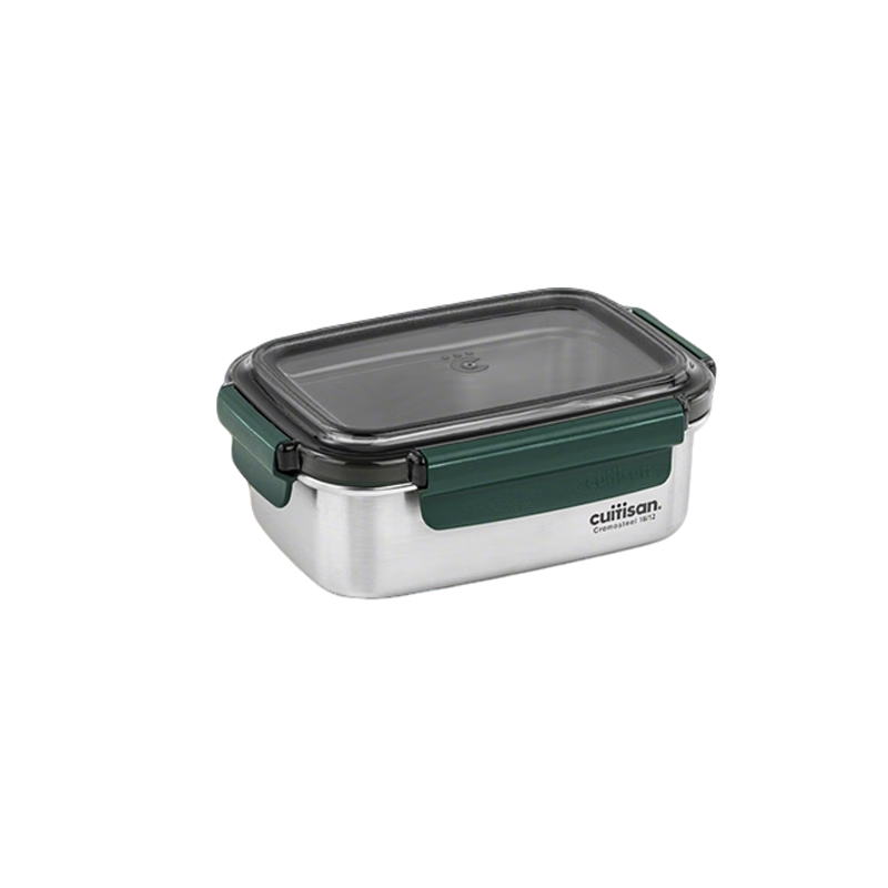 Cuitisan Korean Imported Food-Grade 304 Stainless Steel Microwave-Safe Antibacterial Lunch Box, 920ml