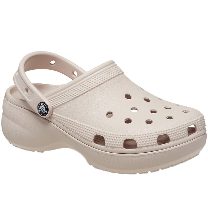 CROCS Platform Cloud Clogs Sandals | 206750 Quartz Pink - 6UR 35 (220mm)