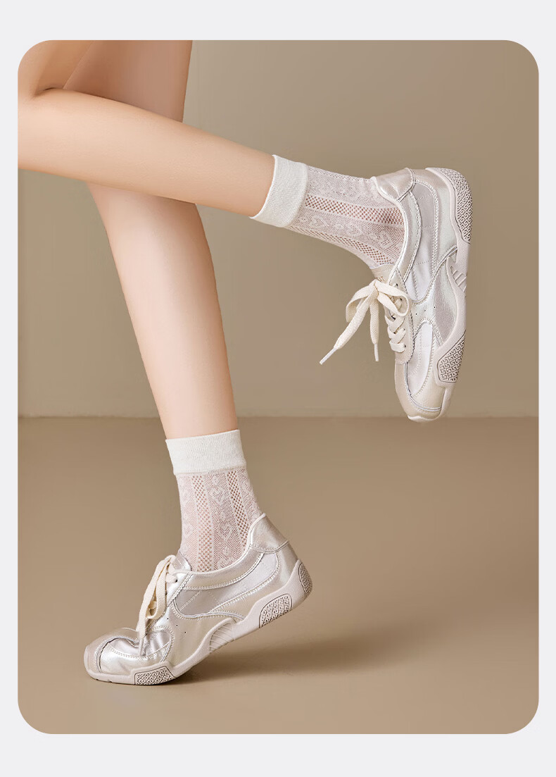 Saturday Ballet Style Women's 2026 New Summer Thick Sole Height Increasing Agan Casual Lightweight Versatile Sports Shoes 15