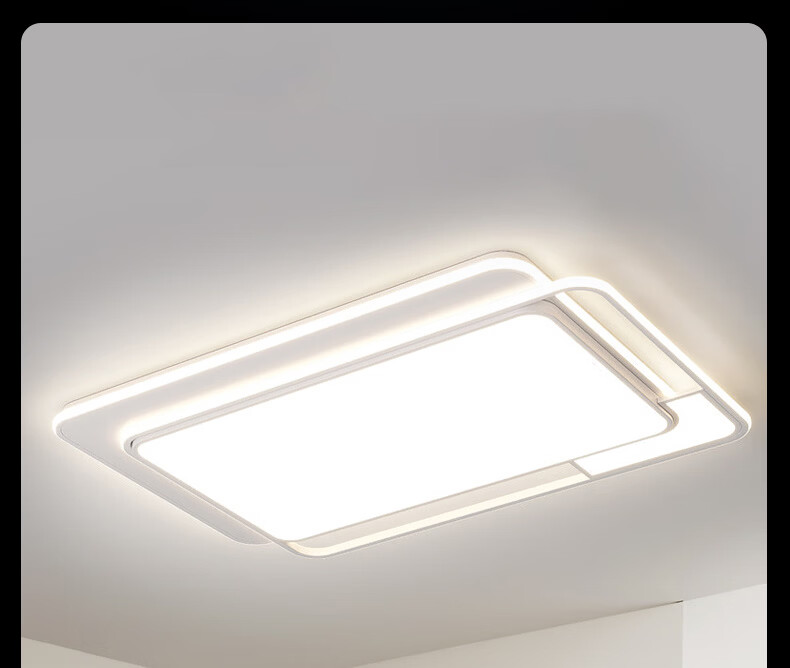 AUX American Pure Eye Protection AI Voice Smart Bedroom Ceiling LED Light Nordic Modern Minimalist Main and Secondary Bedroom Study Room 32