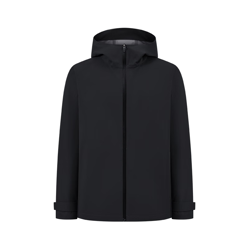 JD Jingzao Waterproof Sealed Men's Jacket High-end Softshell Outerwear Spring New Lightweight Tactical Jacket Black L