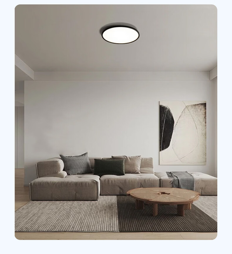 Shengbodun LED Ceiling Light Panel Replacement Lamp Core Round Magnetic Module Light Strip Tube 12W White Light 17