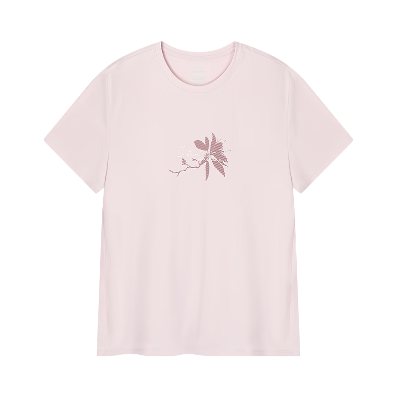 361° Women's Short Sleeve Spring Summer New Sports T-Shirt Quick-Dry Loose Casual Running Top 662624113-2
