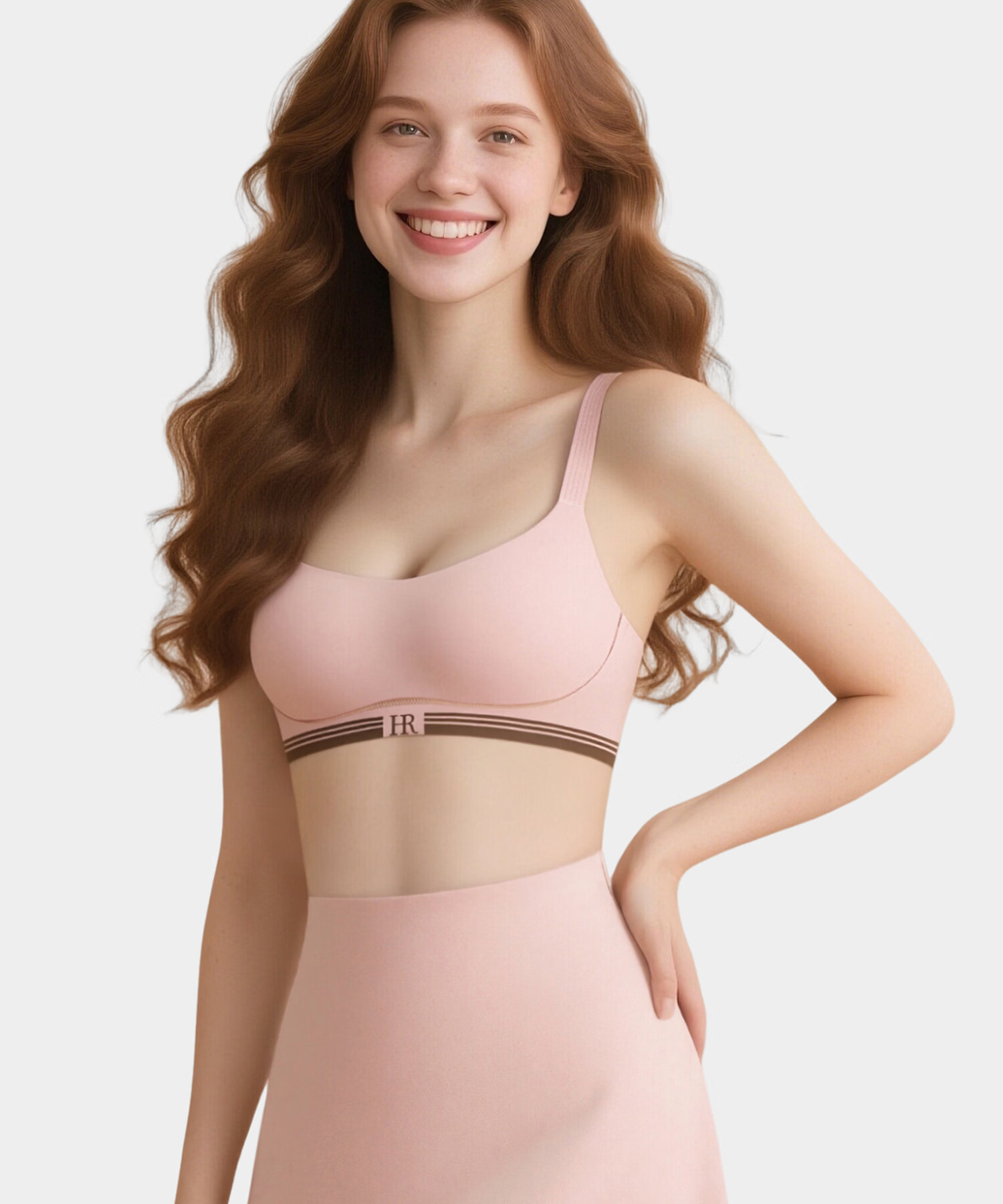 Helena Large Bust Minimizing Bra for Women, One-Piece Cup, Triple Lift, Anti-Sagging, Push-Up Bra, Chili Red, M 3