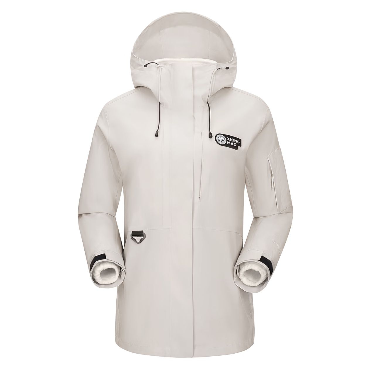 Panda Camel Series Outdoor Three-in-One Waterproof Windproof Thermal Mountaineering Jacket with Down Liner, Men's L