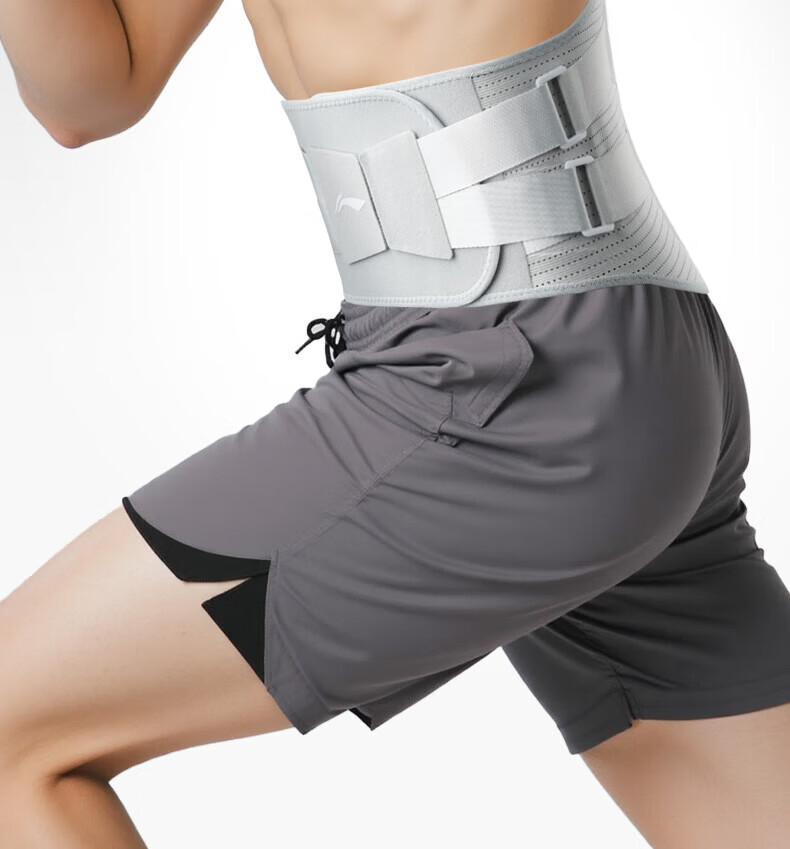 LI-NING Lumbar Support Belt for Disc Herniation and Strain with Steel Plate, Unisex Sports Fitness Waist Brace for Prolonged Sitting 19