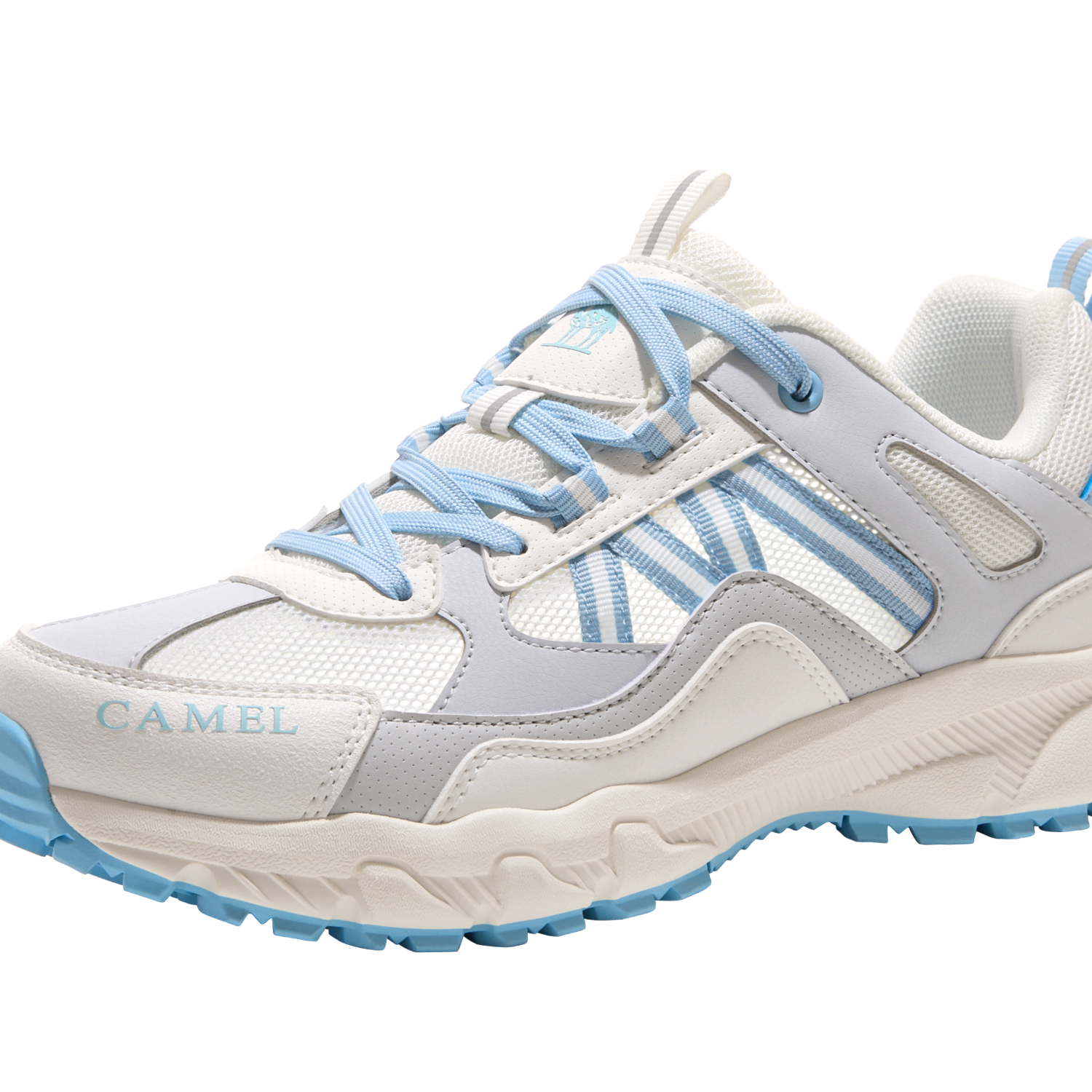 CAMEL Outdoor Hiking Shoes for Men And Women, Spring And Summer Non-Slip Wear-Resistant Shock-Absorbing Low-Top Breathable Casual Sneakers FB12235182T