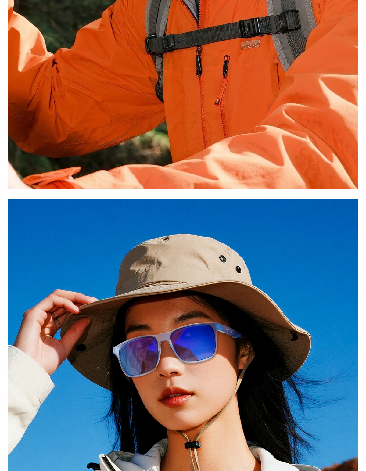 KAPVOE Dandelion Mountaineering Goggles Outdoor Hiking Windproof Glasses Polarized Sunglasses Unisex 23