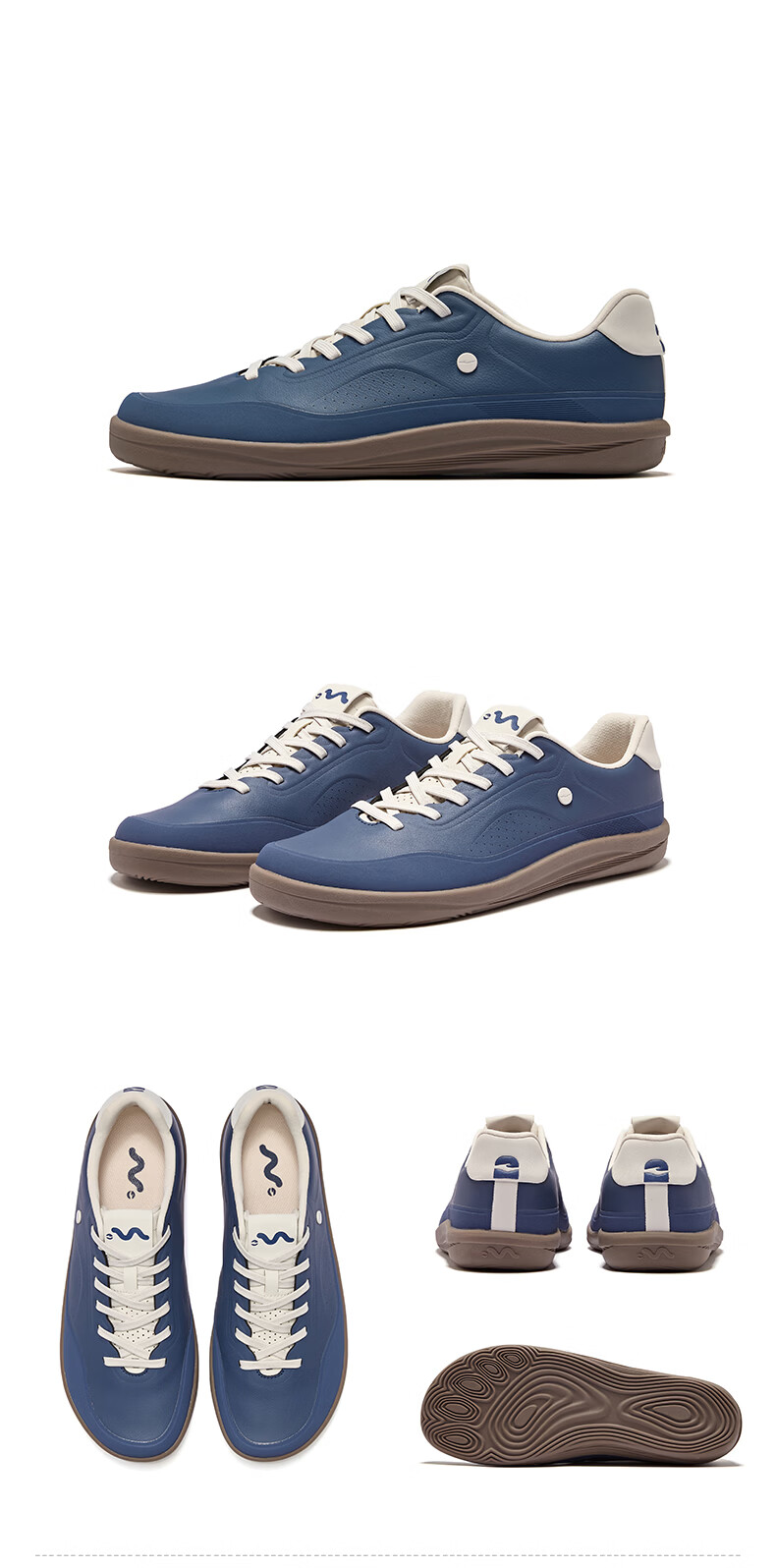 ERKE Men's Casual Sneakers 2026 Summer New Breathable Fashion Thin Sole Sports Shoes | Yuebu Leather Edition 23