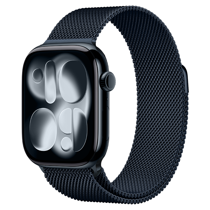 BHO [Official Milanese] Apple Watch Band Compatible with Apple Watch S12 Metal Band, IWatch S11/10/9/8/SE3/2/Ultra4 Strap