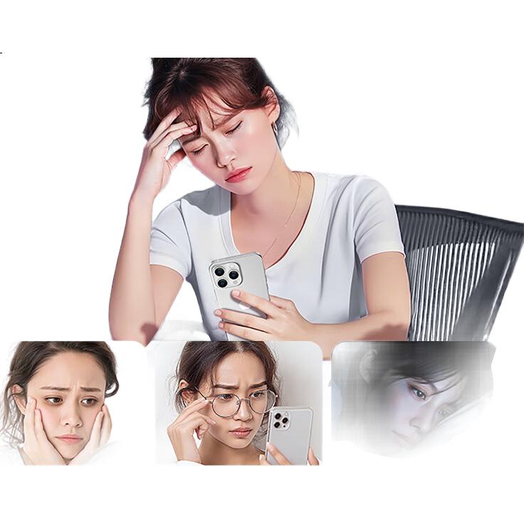 Защитное стекло для экрана DIVI для Apple iPhone 15 Pro, защита от синего света, антибликовое, 2 шт.