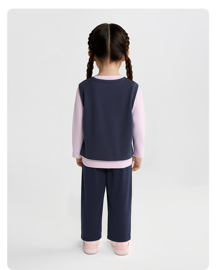 Balabala [balaOne] Girls' Children's Homewear Set 2026 Spring Three-Piece Versatile Outfit 18