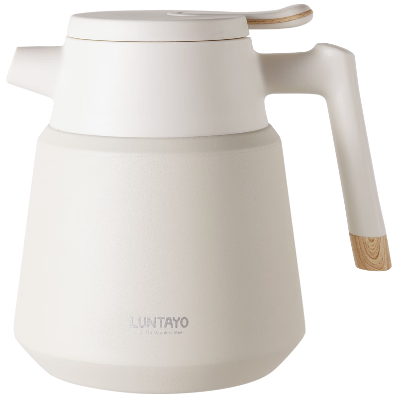 LUNTAYO Stainless Steel Stewing Tea Pot Fu Tea Stewing Brewing Pot Large Capacity Tea Pot Stainless Steel Filter Insulated Pot