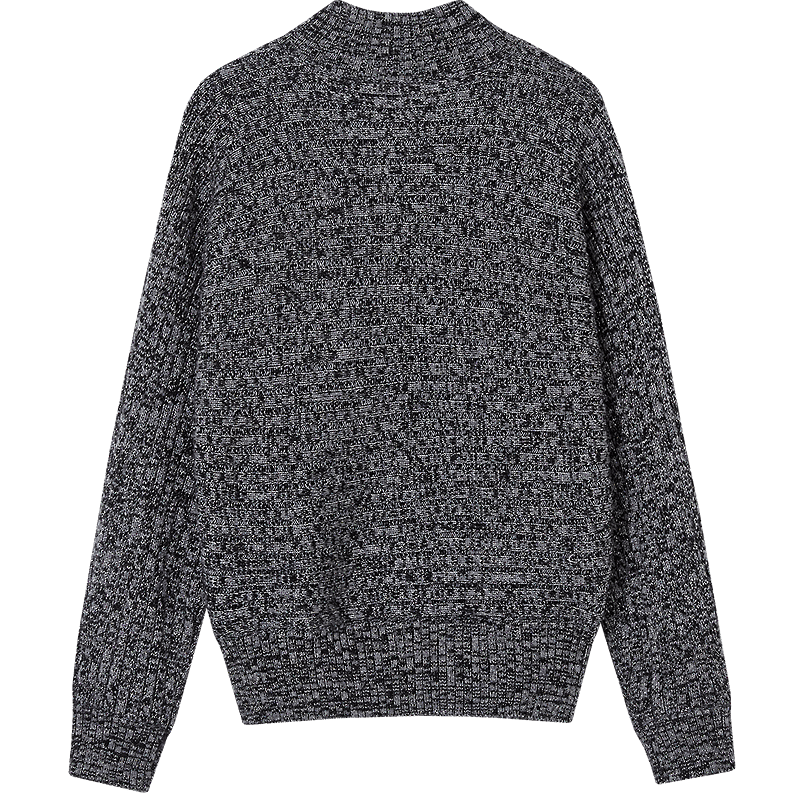 Demana [Soft Merino Wool] Winter Elegant Stand Collar Sleeve Knit Sweater Yarn Temperament Petite Women's Top