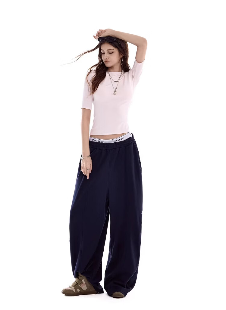 ICH MODE Women's Slim Fit Five-Point Sleeve Mid-Sleeve T-Shirt Summer Base Short Sleeve Sports Shoulder Top White S 10